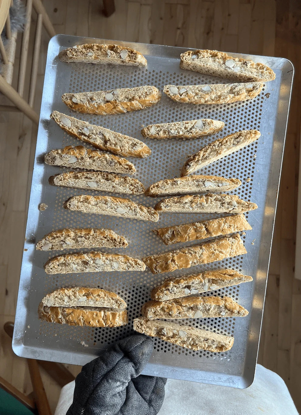 Biscotti m. mandel, citron og vanilje