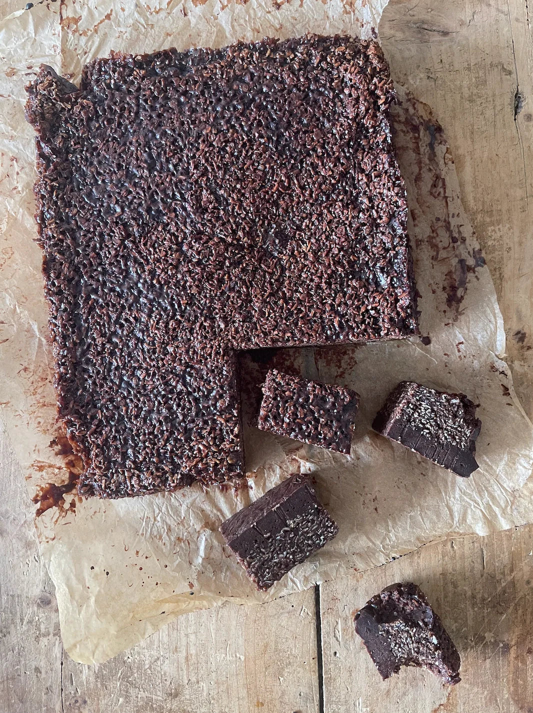 Chokolade snadderkage