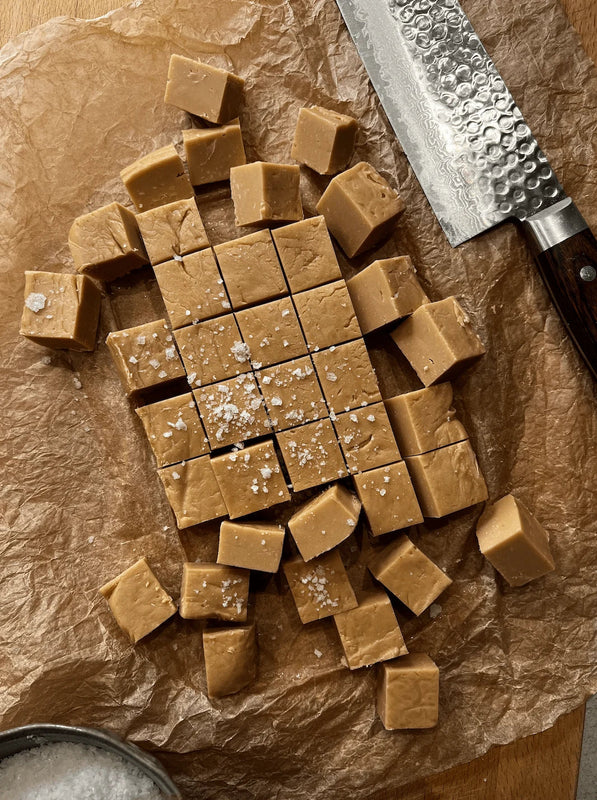 Flødefudge m. havsalt
