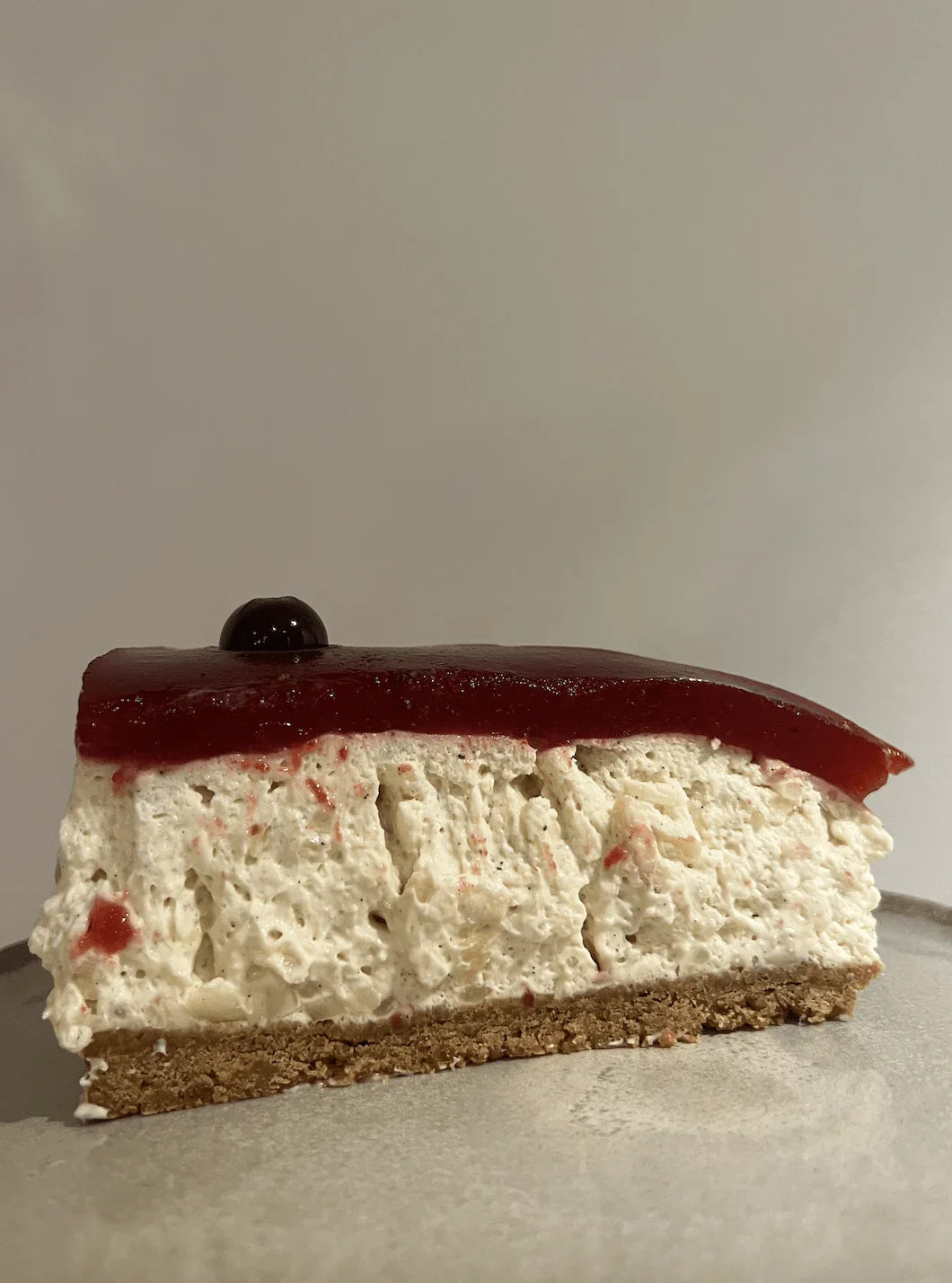 Ris a la mande cheesecake