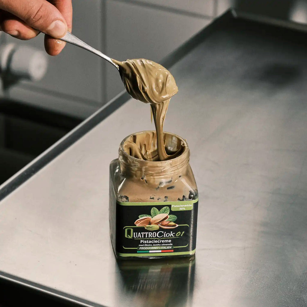 Pistaciecreme med ekstra jomfru olivenolie (320 g)